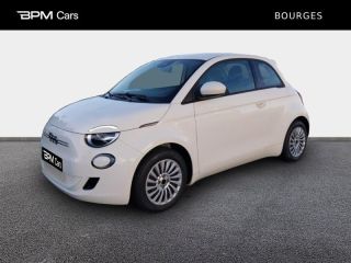18230 : Hyundai Bourges - BPM Cars - FIAT 500 - 500 - Blanc - Traction - Electrique