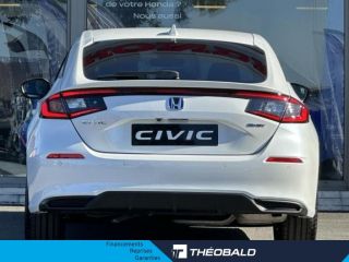 57200 : Hyundai Sarreguemines - Theobald Automobiles - HONDA Civic - Civic - Blanc Platine Nacré - Traction - Hybride : Essence/Electrique