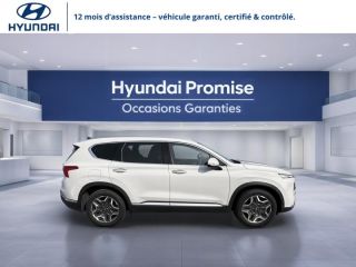 29200 : Hyundai Brest - Iroise Automobiles - HYUNDAI Santa Fe - Santa Fe - Glacier White Métal - Transmission intégrale - Hybride rechargeable : Essence/Electrique