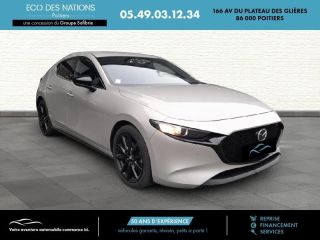 86000 : Hyundai Poitiers - Eco des Nations - MAZDA Mazda 3 - Mazda 3 - Platinum Quartz Métallisé - Traction - Essence/Micro-Hybride