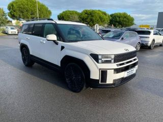 56000 : Hyundai Vannes - Park Lann Automobiles - HYUNDAI Santa Fe - Santa Fe - Creamy White Mate - Transmission intégrale - Hybride rechargeable : Essence/Electrique