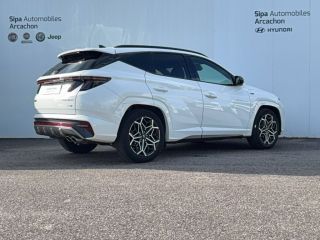 33260 : Hyundai Arcachon - Sipa Automobiles - HYUNDAI TUCSON N Line Executive - TUCSON IV - Blanc - Automate sequentiel - Diesel
