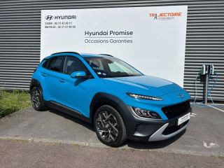 14100 : Hyundai Lisieux - Trajectoire Automobiles - HYUNDAI Kona - Kona - Bleu - Traction - Hybride : Essence/Electrique