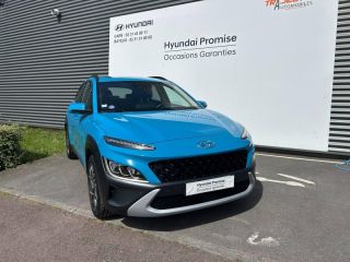 14100 : Hyundai Lisieux - Trajectoire Automobiles - HYUNDAI Kona - Kona - Bleu - Traction - Hybride : Essence/Electrique