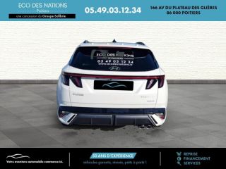 86000 : Hyundai Poitiers - Eco des Nations - HYUNDAI Tucson - Tucson - Serenity White Métal - Traction - Hybride : Essence/Electrique
