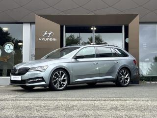 29000 : Hyundai Quimper - Iroise Automobiles - SKODA Superb Combi - Superb Combi - Gris Argent métallisée - Traction - Diesel