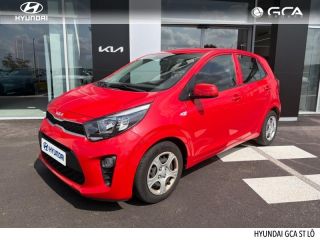 50000 : Hyundai Saint-Lô - GCA - KIA Picanto - Picanto - Rouge Grenat métallisé - Traction - Essence