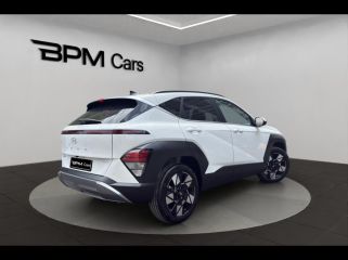 75013 : Hyundai Paris 13 - BPM Cars - HYUNDAI Kona - Kona - Atlas White - Traction - Hybride : Essence/Electrique