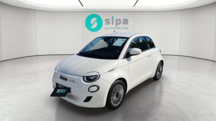 33140 : Hyundai - Sipa Automobiles – Bordeaux Sud - Villenave d’Ornon - FIAT 500e BERLINE MY22 SERIE 1 STEP 2 Icône - 500 III ELECTRIQUE - Blanc - Automate à fonct. Continu - Courant électrique