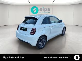 33140 : Hyundai Bordeaux Sud Villenave d'Ornon - Sipa Automobiles - FIAT 500e BERLINE Nouvelle 500 - 500 III ELECTRIQUE - Blanc - Automate à fonct. Continu - Courant électrique
