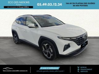 86000 : Hyundai Poitiers - Eco des Nations - HYUNDAI Tucson - Tucson - Serenity White Métal - Traction - Hybride : Essence/Electrique