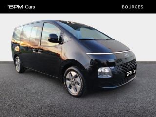 18230 : Hyundai Bourges - BPM Cars - HYUNDAI Staria - Staria - Abyss Black Metal - Traction - Hybride : Essence/Electrique