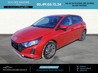 86000 : Hyundai Poitiers - Eco des Nations - HYUNDAI i20 - i20 - Rouge - Traction - Essence