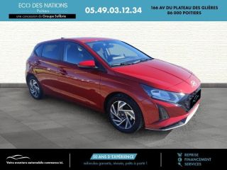 86000 : Hyundai Poitiers - Eco des Nations - HYUNDAI i20 - i20 - Rouge - Traction - Essence