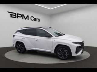 18230 : Hyundai Bourges - BPM Cars - HYUNDAI Tucson - Tucson - Serenity White Métal - Traction - Hybride rechargeable : Essence/Electrique