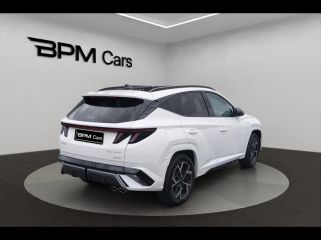 18230 : Hyundai Bourges - BPM Cars - HYUNDAI Tucson - Tucson - Serenity White Métal - Traction - Hybride rechargeable : Essence/Electrique