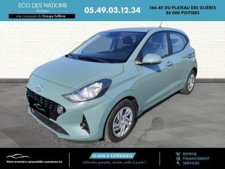 86000 : Hyundai Poitiers - Eco des Nations - HYUNDAI i10 - i10 - Vert - Traction - Essence