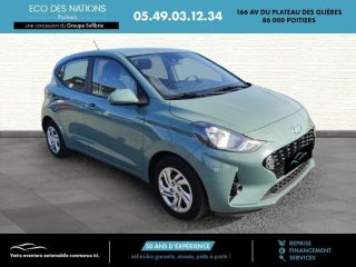 86000 : Hyundai Poitiers - Eco des Nations - HYUNDAI i10 - i10 - Vert - Traction - Essence