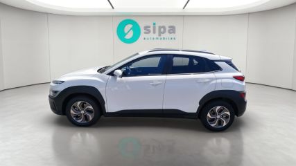 33140 : Hyundai Bordeaux Sud Villenave d'Ornon - Sipa Automobiles - HYUNDAI KONA HYBRID Intuitive - KONA - Blanc - Automate sequentiel - Essence / Courant électrique