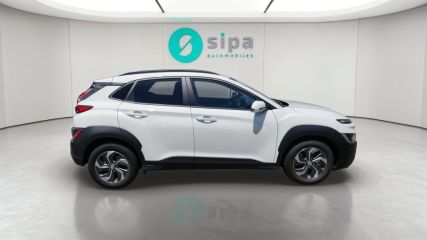 33140 : Hyundai Bordeaux Sud Villenave d'Ornon - Sipa Automobiles - HYUNDAI KONA HYBRID Intuitive - KONA - Blanc - Automate sequentiel - Essence / Courant électrique