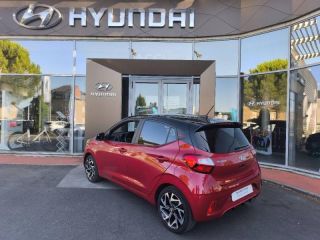 19100 : Hyundai Brive-la-Gaillarde - Garage Pouget - HYUNDAI i10 - i10 - Dragon Red Métal/Toit/rétros Black - Traction - Essence