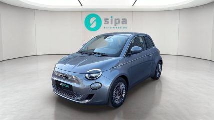 33140 : Hyundai Bordeaux Sud Villenave d'Ornon - Sipa Automobiles - FIAT 500e BERLINE Nouvelle 500 - 500 III ELECTRIQUE - Mineral Grey - Automate à fonct. Continu - Courant électrique