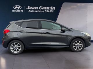 06130 : Hyundai Grasse - Garage Jean Cauvin - FORD FIESTA Titanium - FIESTA VII - Gris - Boîte manuelle - Essence sans plomb