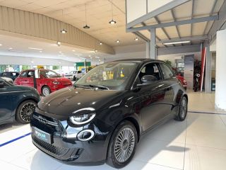 04100 : Hyundai Manosque - Pedinielli - FIAT 500e CABRIOLET Nouvelle 500 - 500 III ELECTRIQUE - Noir - Automate à fonct. Continu - Courant électrique