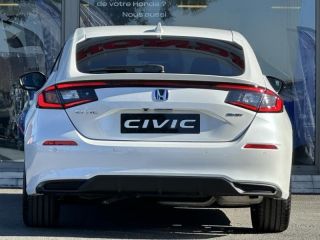 57200 : Hyundai Sarreguemines - Theobald Automobiles - HONDA Civic - Civic - Blanc Platine Nacré - Traction - Hybride : Essence/Electrique