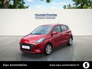 33110 : Hyundai Bordeaux Nord Le Bouscat - Sipa Automobiles - HYUNDAI i10 Intuitive - i10 (05/2023) - Rouge - Boîte automatisée - Essence sans plomb