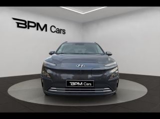 75013 : Hyundai Paris 13 - BPM Cars - HYUNDAI Kona - Kona - Dark Knight Métal - Traction - Electrique