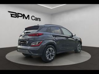 75013 : Hyundai Paris 13 - BPM Cars - HYUNDAI Kona - Kona - Dark Knight Métal - Traction - Electrique
