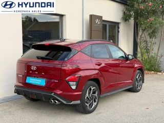 13200 : HYUNDAI Arles - Lexa Automobile - HYUNDAI KONA N Line Executive - KONA II - Rouge - Automate sequentiel - Essence / Courant électrique