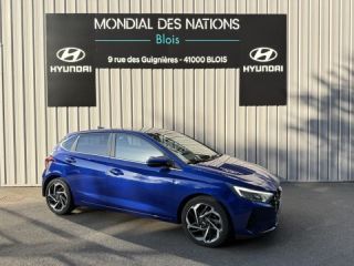 41000 : Hyundai Blois - Mondial des Nations - HYUNDAI i20 - i20 - Intense Blue Métal - Traction - Essence/Micro-Hybride