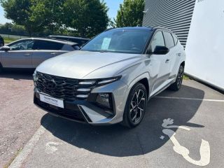 14100 : Hyundai Lisieux - Trajectoire Automobiles - HYUNDAI Tucson - Tucson - Shimmering Silver/Toit/rétros Black - Traction - Hybride rechargeable : Essence/Electrique