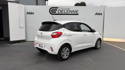 30100 : Hyundai Alès - Auto Hall - HYUNDAI i10 Creative - i10 III - Blanc - Boîte automatisée - Essence sans plomb