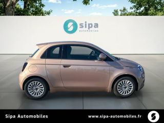 31200 : Hyundai TOULOUSE NORD - AUTO NORD - FIAT 500e 3+1 Nouvelle 500 - 500 III ELECTRIQUE - Rose Gold - Automate à fonct. Continu - Courant électrique
