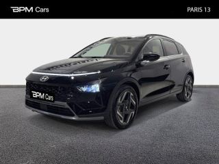 75013 : Hyundai Paris 13 - BPM Cars - HYUNDAI Bayon - Bayon - Phantom Black Métal - Traction - Essence