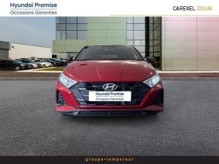 59187 : Hyundai Douai - Groupe Lempereur - HYUNDAI i20 - i20 - Dragon Red Métal/Toit+rétros Black - Traction - Essence