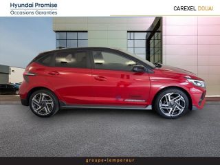 59187 : Hyundai Douai - Groupe Lempereur - HYUNDAI i20 - i20 - Dragon Red Métal/Toit+rétros Black - Traction - Essence