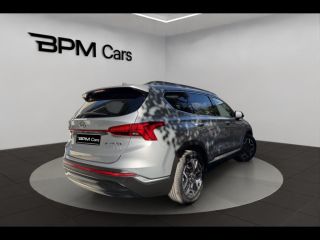 75013 : Hyundai Paris 13 - BPM Cars - HYUNDAI Santa Fe - Santa Fe - Typhon Silver Métal - Traction - Hybride : Essence/Electrique