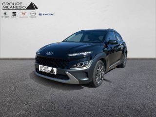 13730 : Hyundai Marignane - Cap Milanesio - HYUNDAI KONA HYBRID Intuitive - KONA - Noir - Automate sequentiel - Essence / Courant électrique