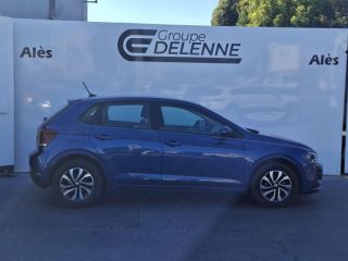 30100 : Hyundai Alès - Auto Hall - VOLKSWAGEN POLO Active - POLO VI - Bleu - Automate sequentiel - Essence sans plomb