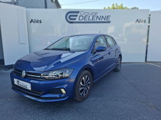 30100 : Hyundai Alès - Auto Hall - VOLKSWAGEN POLO Active - POLO VI - Bleu - Automate sequentiel - Essence sans plomb