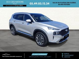 86000 : Hyundai Poitiers - Eco des Nations - HYUNDAI Santa Fe - Santa Fe - Gris - Transmission intégrale - Hybride rechargeable : Essence/Electrique