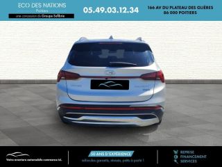 86000 : Hyundai Poitiers - Eco des Nations - HYUNDAI Santa Fe - Santa Fe - Gris - Transmission intégrale - Hybride rechargeable : Essence/Electrique