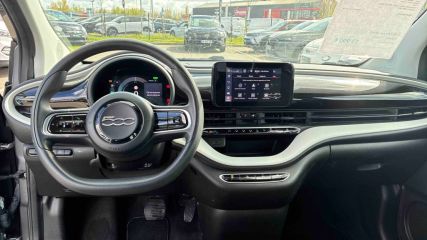 31200 : Hyundai TOULOUSE NORD - AUTO NORD - FIAT 500e BERLINE Nouvelle 500 - 500 III ELECTRIQUE - Mineral Grey - Automate à fonct. Continu - Courant électrique