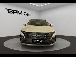 75013 : Hyundai Paris 13 - BPM Cars - HYUNDAI Tucson - Tucson - Serenity White Métal - Traction - Hybride : Essence/Electrique