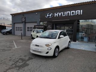 84120 : Hyundai PERTUIS - SA PEDINIELLI - FIAT 500e BERLINE MY22 SERIE 1 STEP 2 Action - 500 III - Blanc - Automate à fonct. Continu - Courant électrique