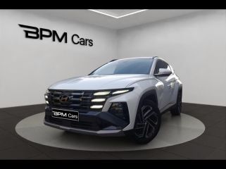 92250 : Hyundai La Garenne-Colombes - BPM Cars - HYUNDAI Tucson - Tucson - Serenity White Métal - Traction - Hybride : Essence/Electrique